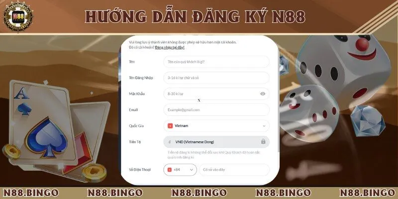 N88 | N88.COM - Link Vào Nhà Cái N88 Chính Thức Tại Việt Nam 39 Thực hiện đăng nhập N88 nhanh chóng